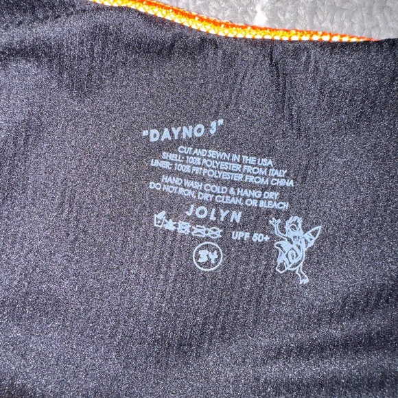 Jolyn - Dayno Tie-Back Training Suit, Sherbert Print, Size 34, like brand new! - Picture 4 of 4